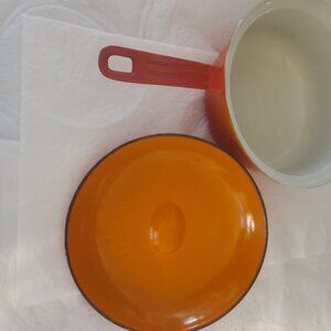 KITCHENWARE, " Descoware ", beautiful emamel cast iron, Dutch Belgium cookware.